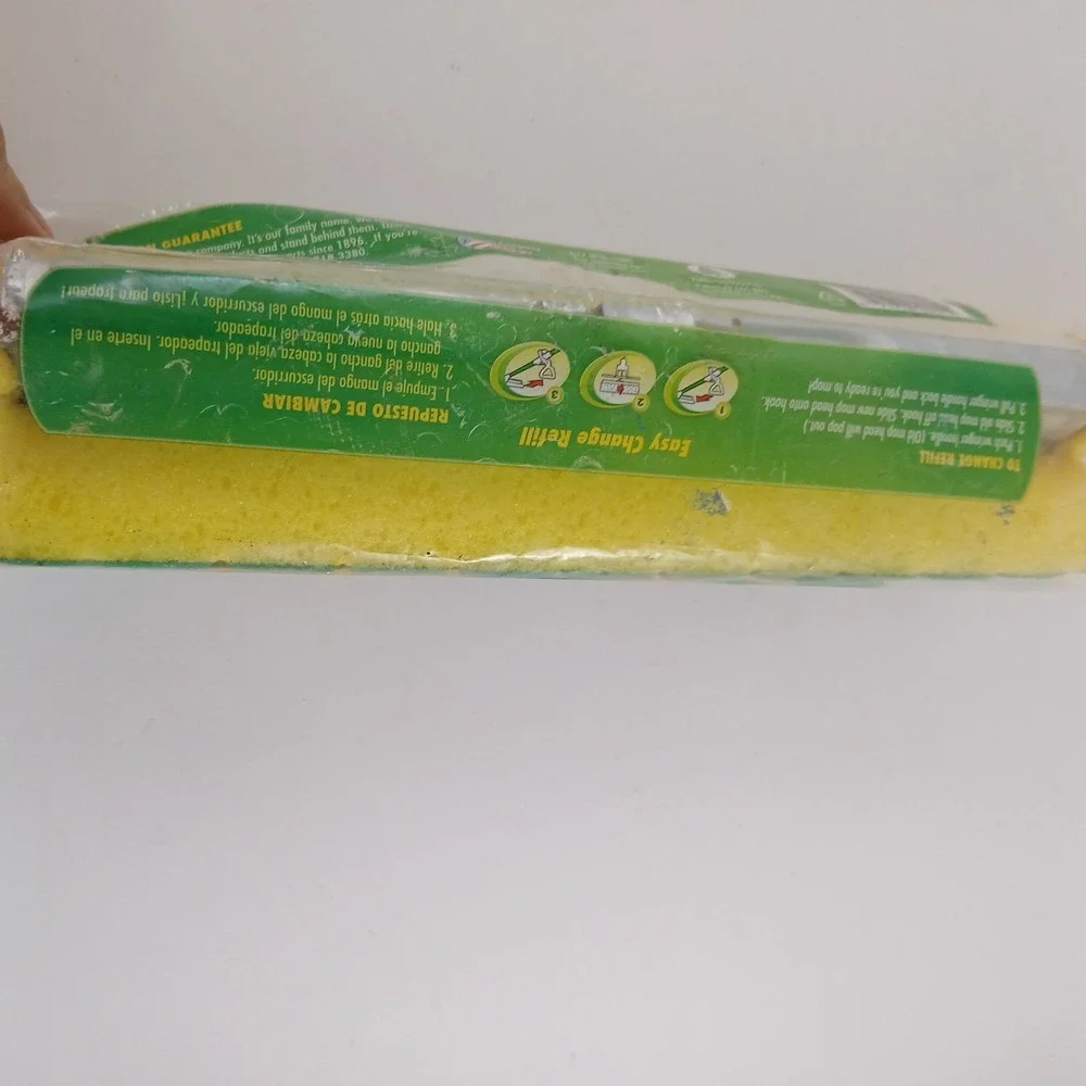 1 Libman‎ Nitty Gritty Roller Sponge Mop Refill Tear Resistant NEW